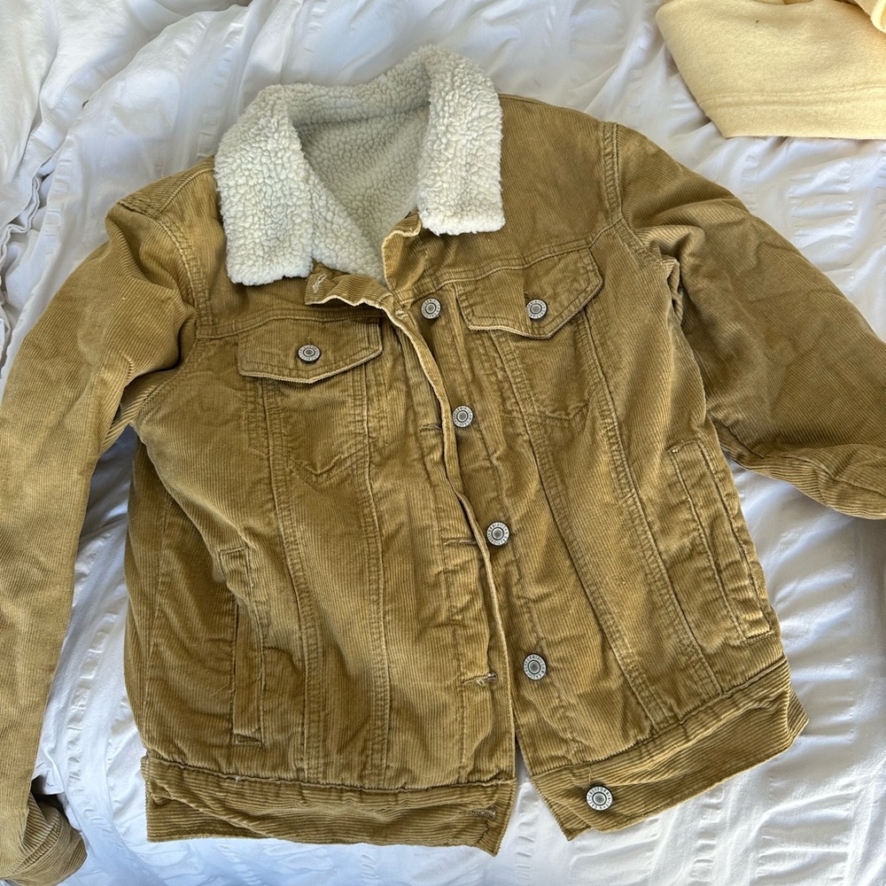 Brandy Sherpa jacket